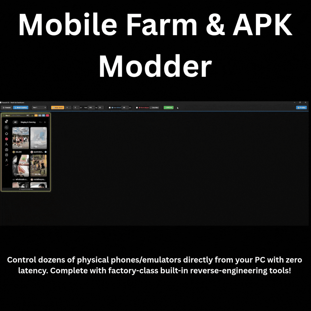 Demo Mobile Farm & Multi Account