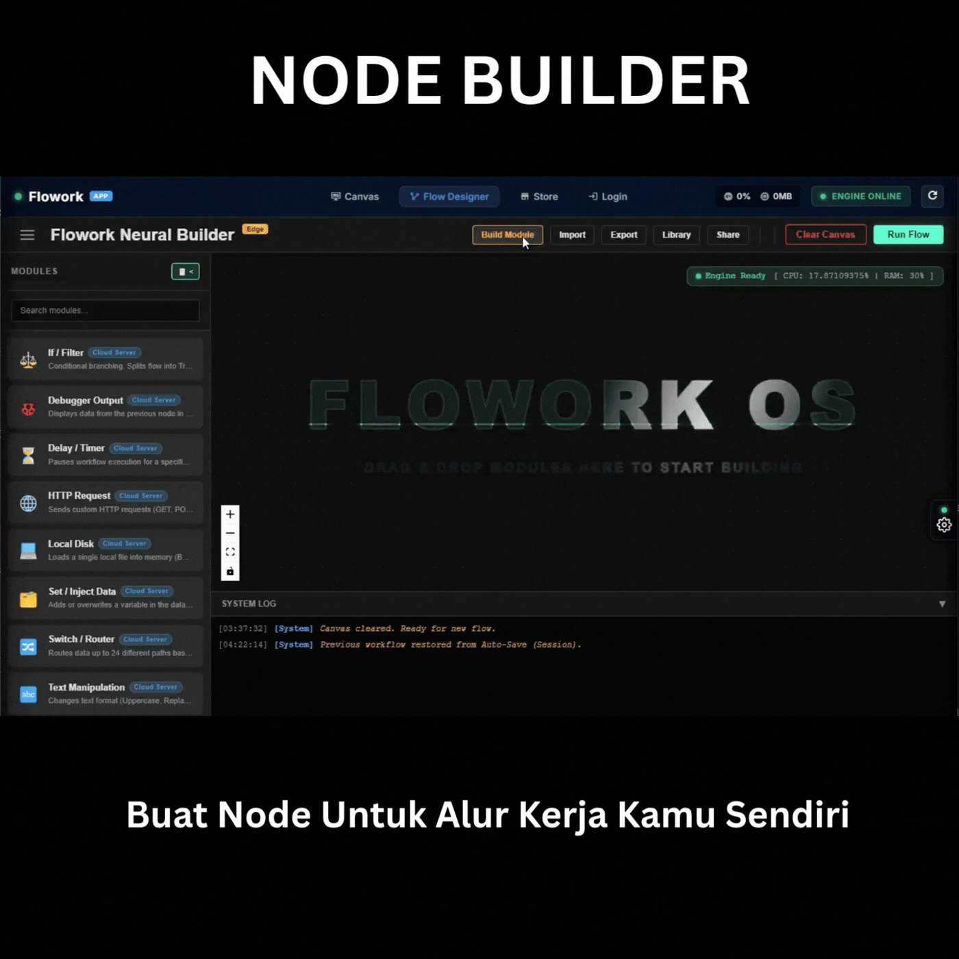 Demo Prompt to Node Flowork OS