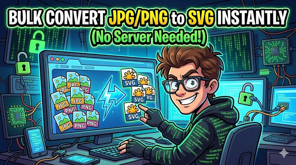 Vector Forge: High-Quality Image to SVG Converter